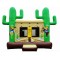 Western Themed Jumping Castle