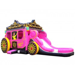 Princess Carriage Jumping Castle Princess Carriage Jumping Castle