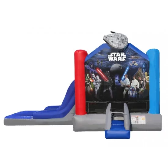 Starwars Jumping Castle Combo Starwars Jumping Castle Combo