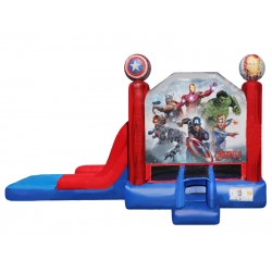 Avengers Jumping Castle Slide Avengers Jumping Castle Slide