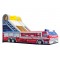Inflatable Fire Truck Slide