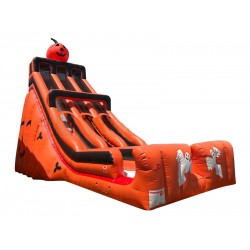 Halloween Double Lane Slide Halloween Double Lane Slide