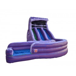 Aqua Purple Water Slide Aqua Purple Water Slide
