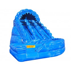 Raging Rapids Water Curve Slide Blue Marble Raging Rapids Water Curve Slide Blue Marble