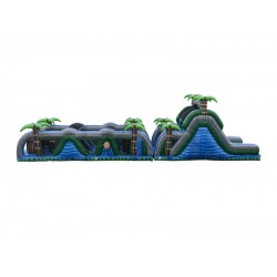 70 Ft Blue Crush Obstacle Course 70 Ft Blue Crush Obstacle Course