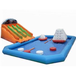 Inflatable Water Park With Swimming Pool Inflatable Water Park With Swimming Pool