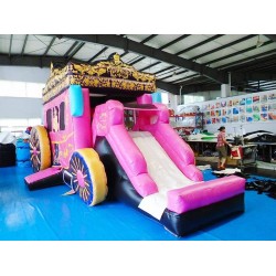 Princess Carriage Jumping Castle Princess Carriage Jumping Castle