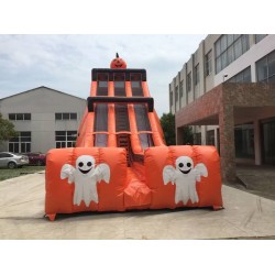 Halloween Double Lane Slide Halloween Double Lane Slide