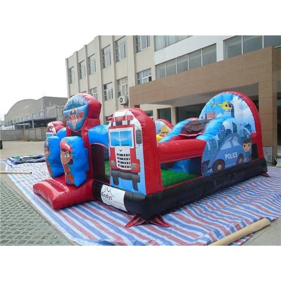 Inflatable Rescue Squad Junior Jumping Castle